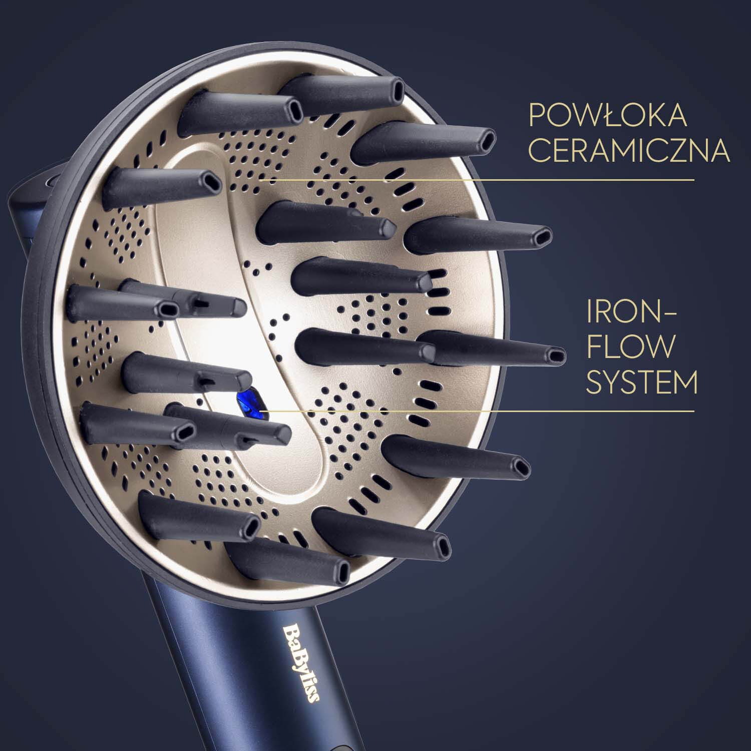 POWŁOKA CERAMICZNA. IRON-FLOW SYSTEM. 